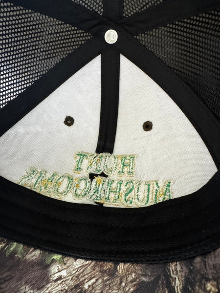 Side view of Don't Eat The Homies camo baseball cap