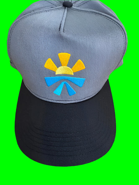 Main: Freshy Baseball Cap in grey - 100% cotton sustainable preloved headwear
