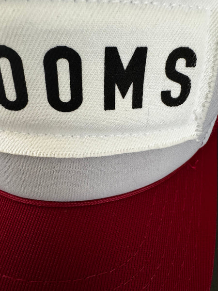 You The Brave baseball cap construction detail vintage inspired headwear