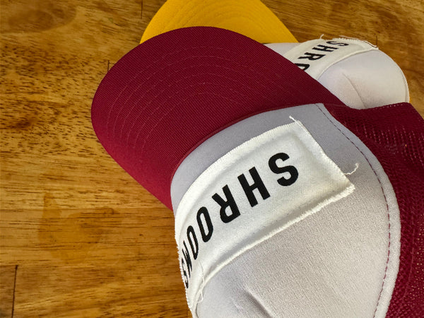 Baseball cap embroidered logo detail You The Brave vintage headwear