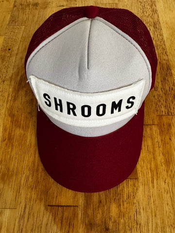 You The Brave vintage baseball cap white and red embroidered logo adjustable back