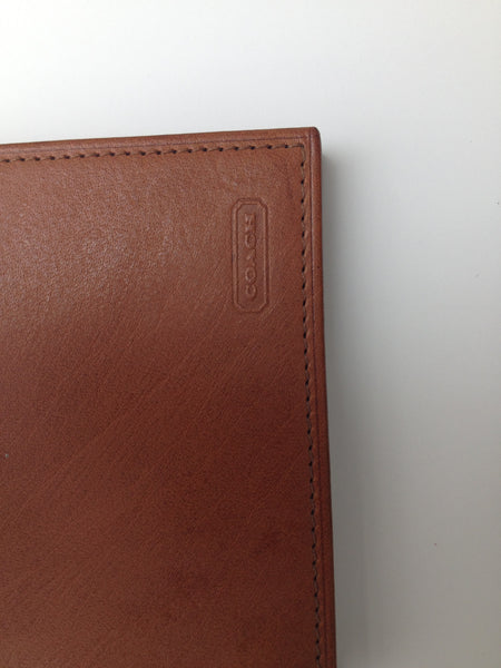 COACH LEATHER CARD HOLDER