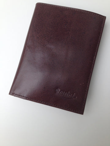 Rossini Brown Trifold Wallet