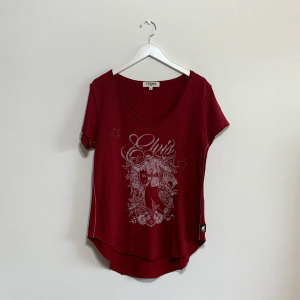 TRUNK LTD - Elvis Presley Inside Out V-Neck Top