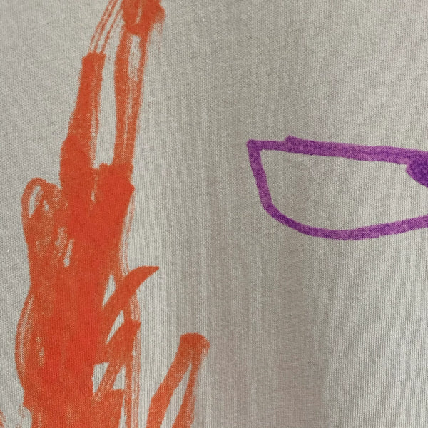 KURT COBAIN - Kurt Was Here Resentment Kurt Tan Color Graphic Tee