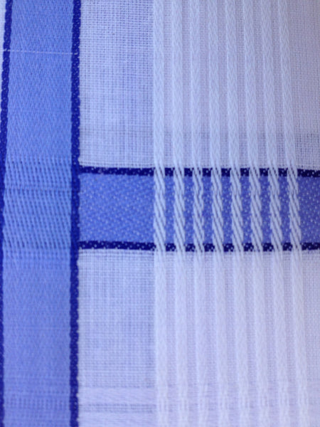 Men's White Cotton Handkerchiefs 3 Pack