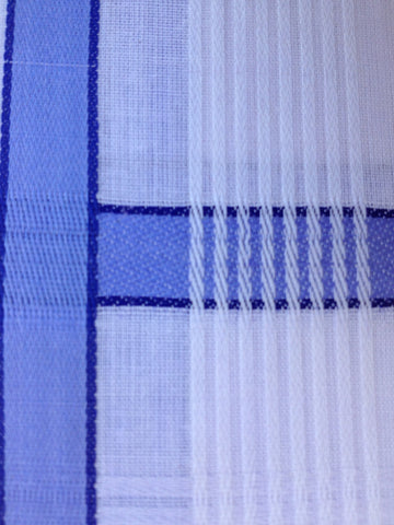 Men's White Cotton Handkerchiefs 3 Pack